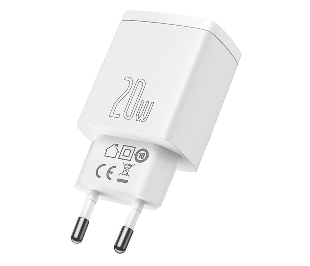 Baseus Ładowarka sieciowa USB-C 20W PD QC 3.0 - 1194209 - zdjęcie 4